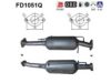 AS FD1051Q Soot/Particulate Filter, exhaust system